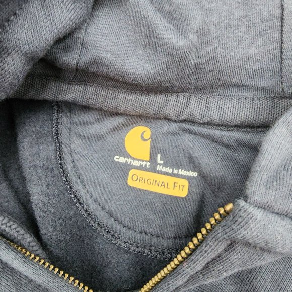 Carhartt Full Zip Jacket Company logos Mens size Large - Picture 5 of 5